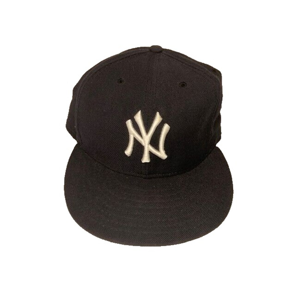 New York Yankees Hat Cap New‎ Era Size 7 3/8 Fitted Blue On Field MLB 59Fifty